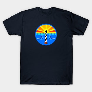 Hatteras Lighthouse Rays T-Shirt